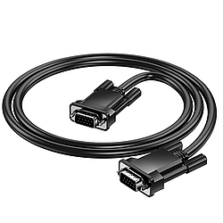 Кабель мультимедійний, VGA-VGA ,1м, / Кабель для монітора мультимедійний / Шнур для монітора