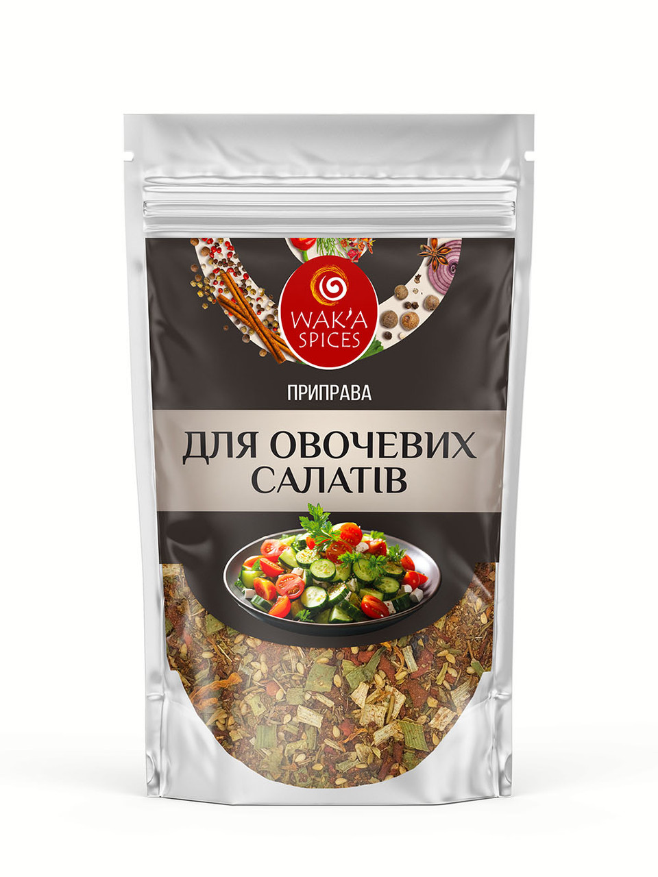 Суміш спецій "Для овочевих салатів" TM WAKA, 70г