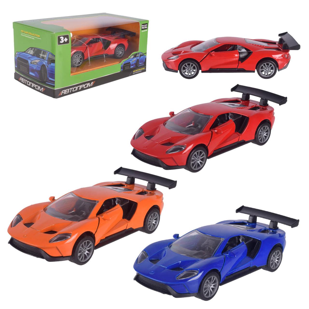 Машина АВТОПРОМ 1:32, 3 кольори, відкр.двері, в кор. 15*8*7см (96шт/2), фото 1