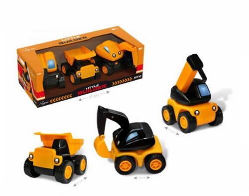 Набір авто "Little Builder" 3 шт, 30*10*8см, ТМ Wader, фото 1