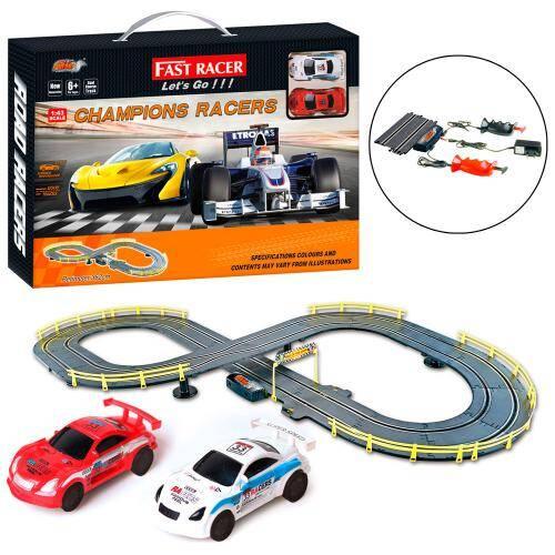 Трек д/к(на шнурі), 1:43, 362см, машинка 2шт, від мережі 220V, в кор. 55,5*36*5,5см (8шт), фото 1