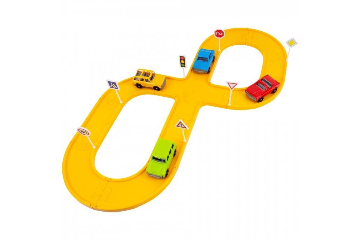 Автотрек 28лементів, у пак. 30*25см, ТМ Технок, Україна, фото 1