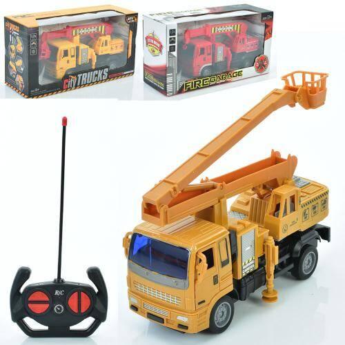 Будтехніка р/к, 19см, 1:24, рухливі деталі, 3 види, на батар., в кор. 27,5*14,5*10см (24шт), фото 1