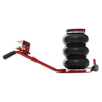 Домкрат підкатний пневматичний 3,5т (135-420мм) 6-12bar,Ø270мм ROCKFORCE RF-YHQD-3WT-270A