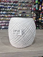 Шовк+льон білий