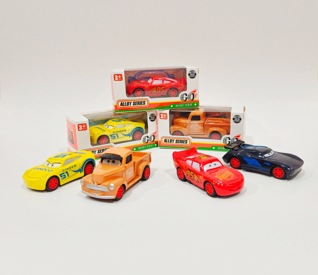 Машина — метал, 4 види — у кор. 12,5*5*10см (720шт/2), фото 1