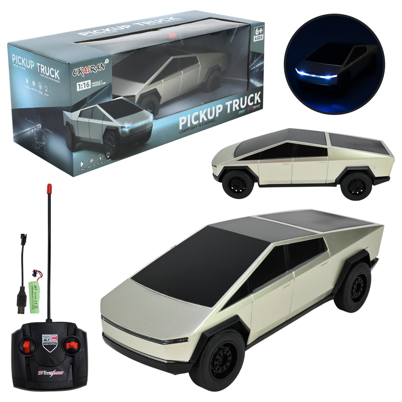 Машина р/к акумулятор свiтло, в кор. 36*14*14,5см (48шт), фото 1