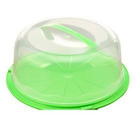 Тортівниця з кришкою, 26.5*10см (24шт), фото 1