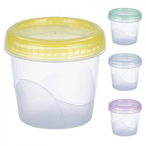 Контейнер харчовий з різьбленням 350мл (200шт), фото 1