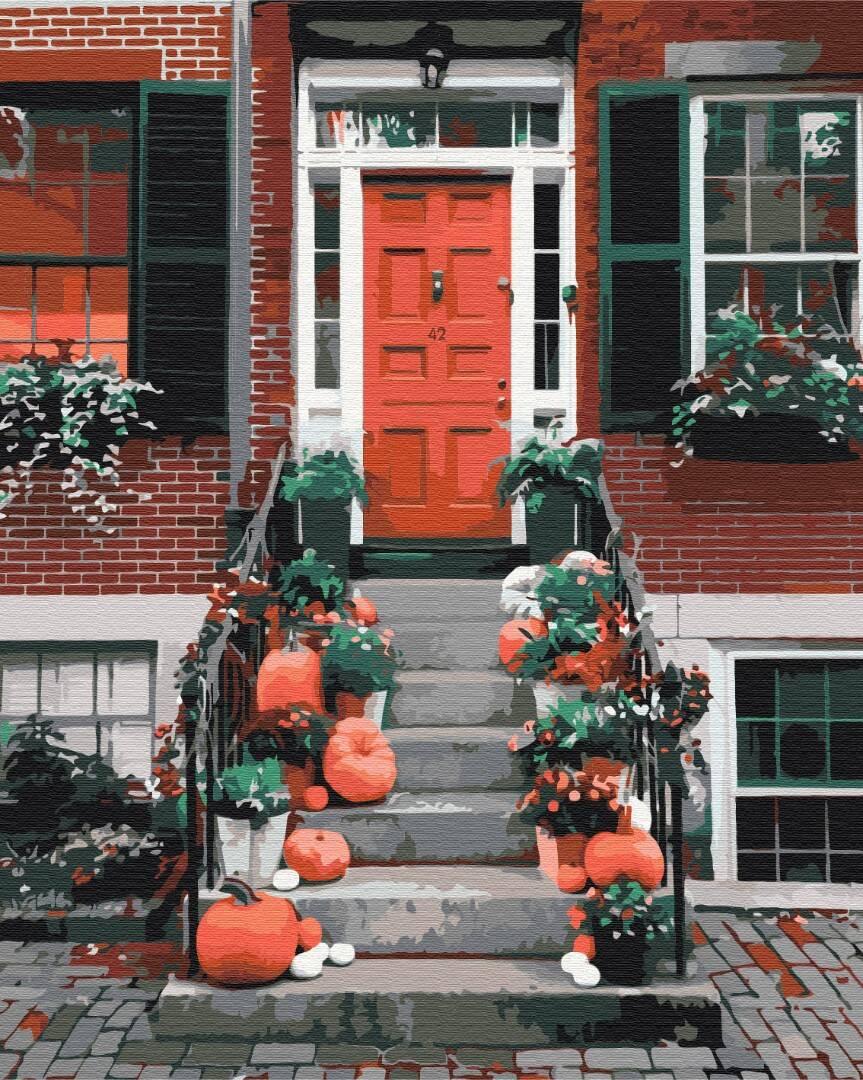 Картина за номерами "Осінь на Вест Сайд", в термопакеті 40*50см, ТМ Brushme, Україна, фото 1