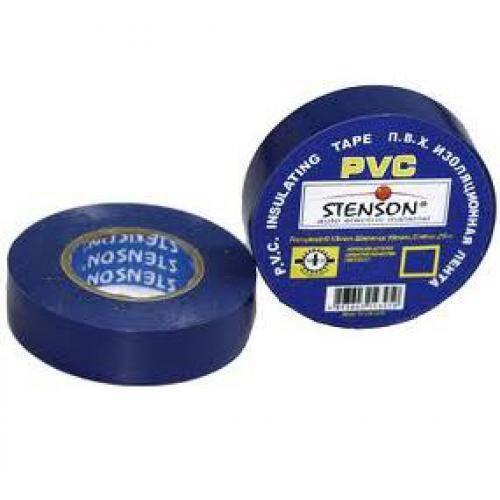 Ізолента ПВХ 10м "Stenson" синя, ЦІНА ЗА УП. 10ШТ (500шт), фото 1
