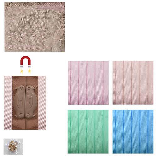 Москітна дверна сітка: магніти, кнопки, 1,0*2,1м (120шт), фото 1