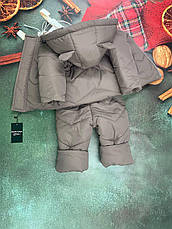 Зимовий дитячий теплий костюм від 1 року розміри 80-86 86-92 92-98 98-104 курточка та штанці, фото 4