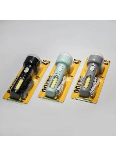 Ліхтарик ручний акумуляторний, на планш. 21*9см, фото 1