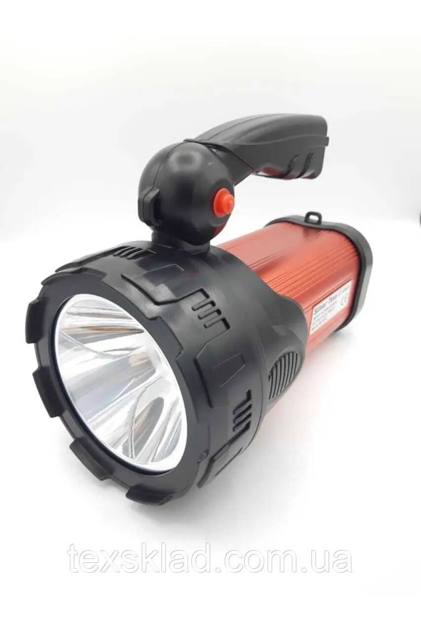 Потужний ручний ліхтар лампа прожектор ST-6688 з тривалим часом роботи 4 режими ліхтарик для кемпінгу будинк, в кор. 23*15*17см, фото 1