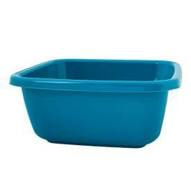 Таз квадрат 9л бірюза (10шт), фото 1