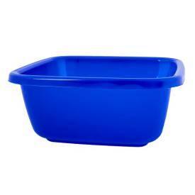Таз квадрат 9л синій (10шт), фото 1