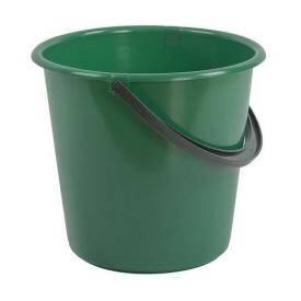 Відро господарче 8л оливка (15шт), фото 1