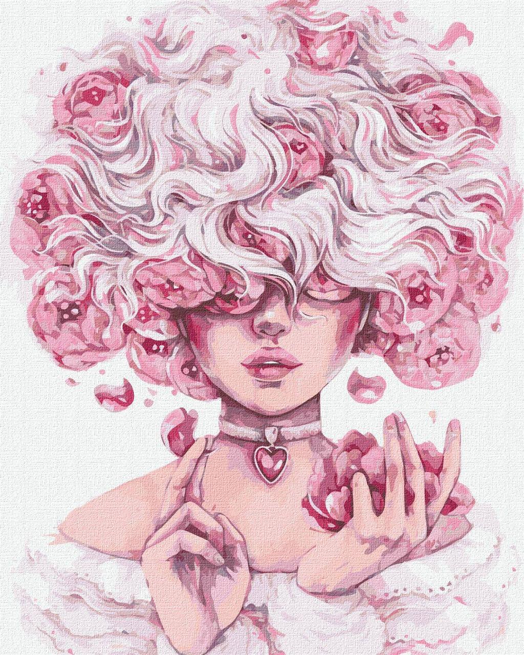 Картина за номерами "Загадкова" 40х50см, в термопакеті, ТМ Ідейка, Україна, фото 1