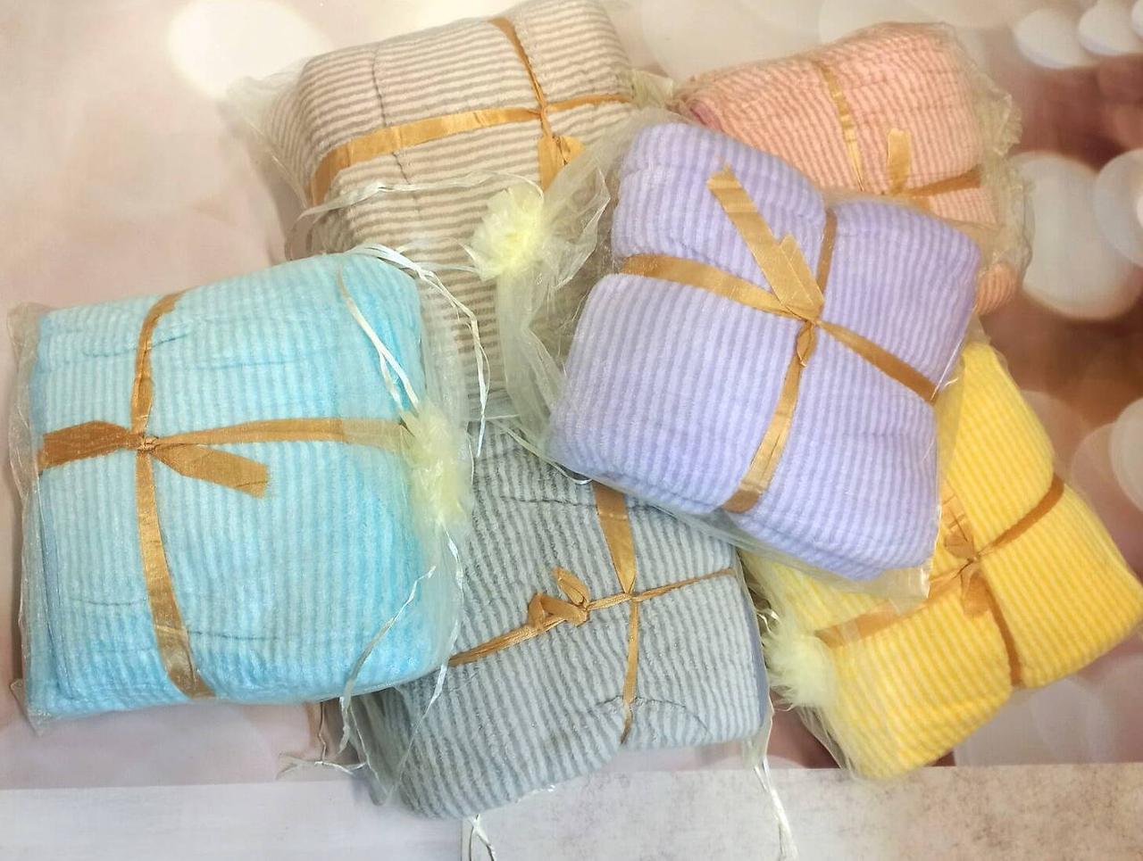 Рушник банний 2шт в наборі 35*75/70*140см (120наб), фото 1