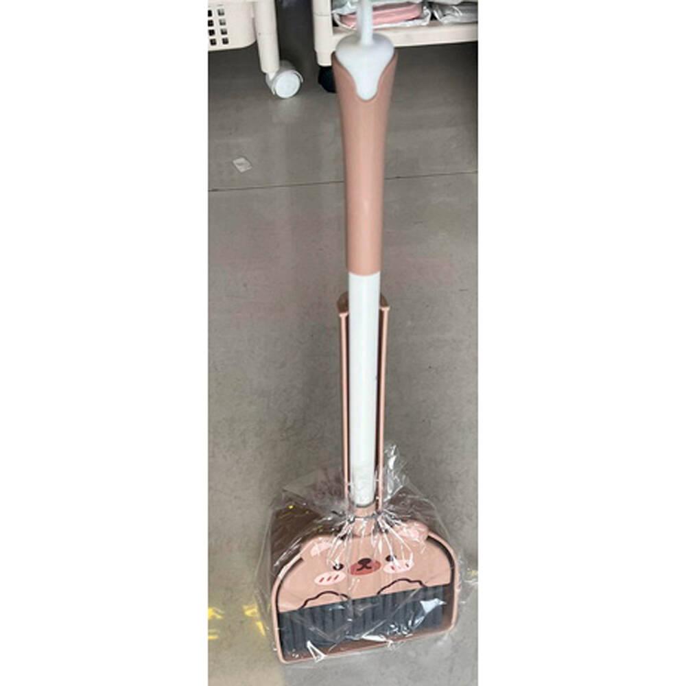 Набір для прибирання (мітла, совок) "Bear" 56см (36наб), фото 1