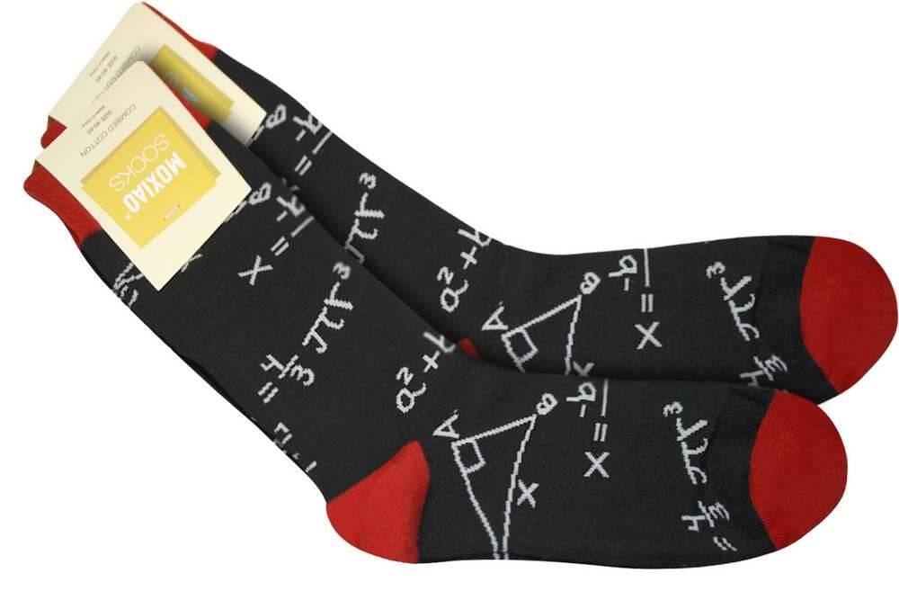 Шкарпетки високі Moxiao принт. Формули розм.40-45, пак. 22*8см, фото 1