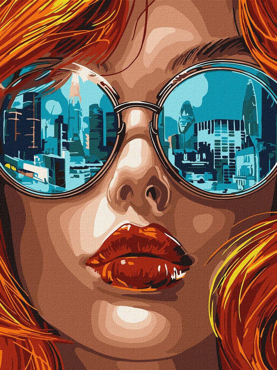 Картина за номерами "Пейзаж Лондона" 30х40см, в термопакеті, ТМ Ідейка, Україна, фото 1