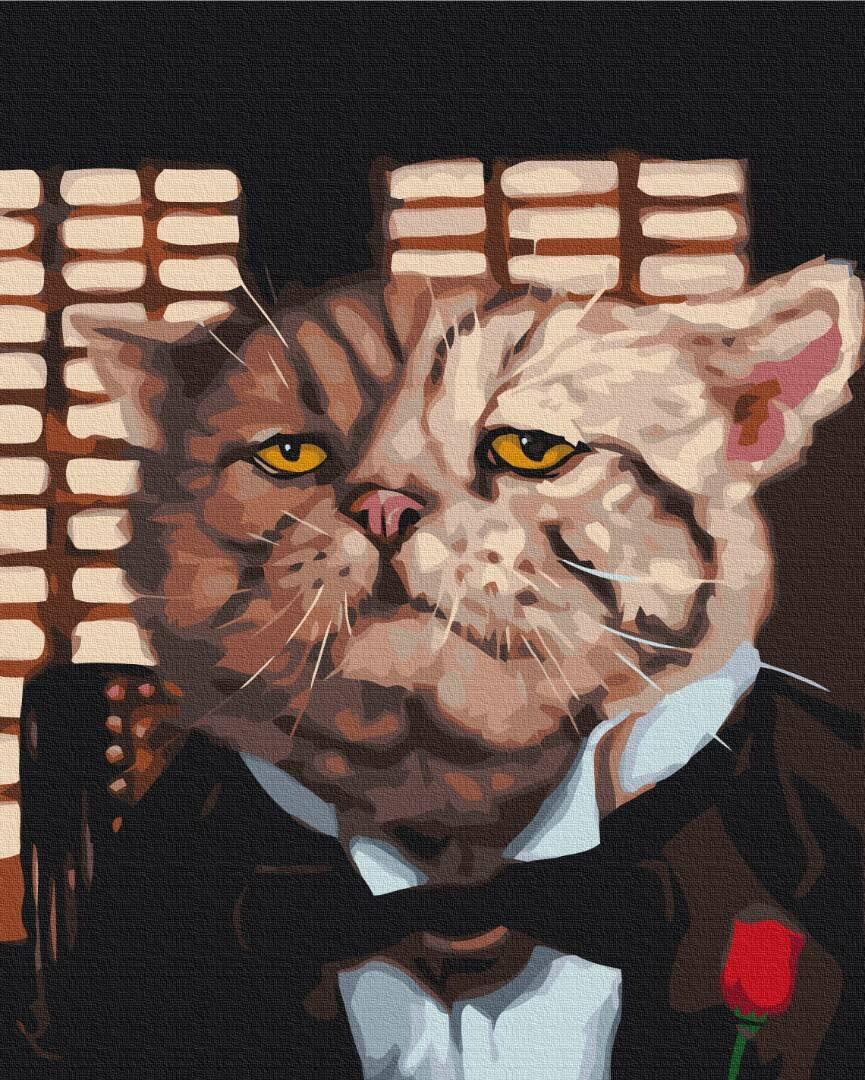 Картина за номерами «Хрещений Батько, Lucia Heffernan», в термопакеті 40*50см, ТМ Brushme, Україна, фото 1