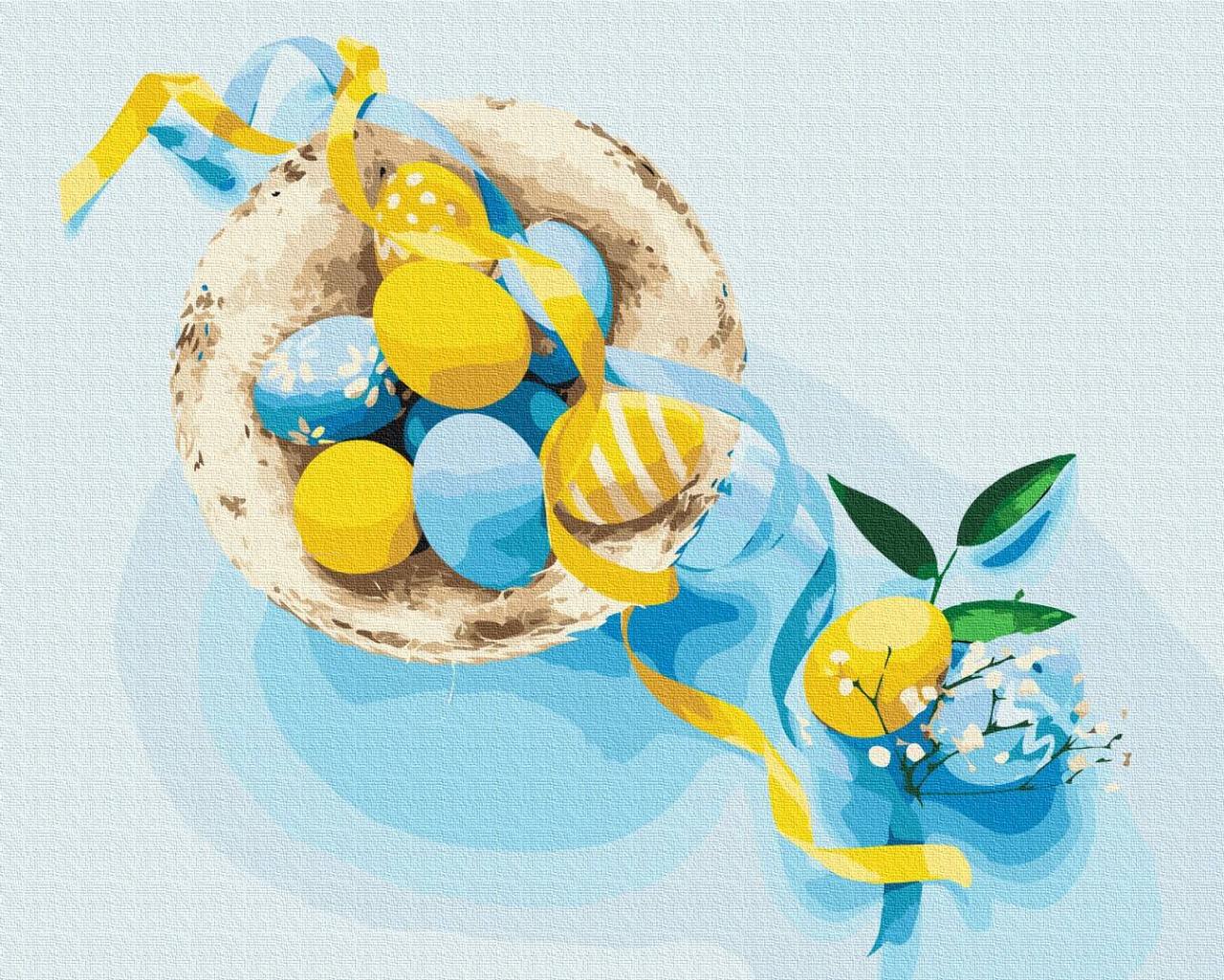 Картина за номерами "Український Великдень", в термопакеті 40*50см, ТМ Brushme, Україна, фото 1