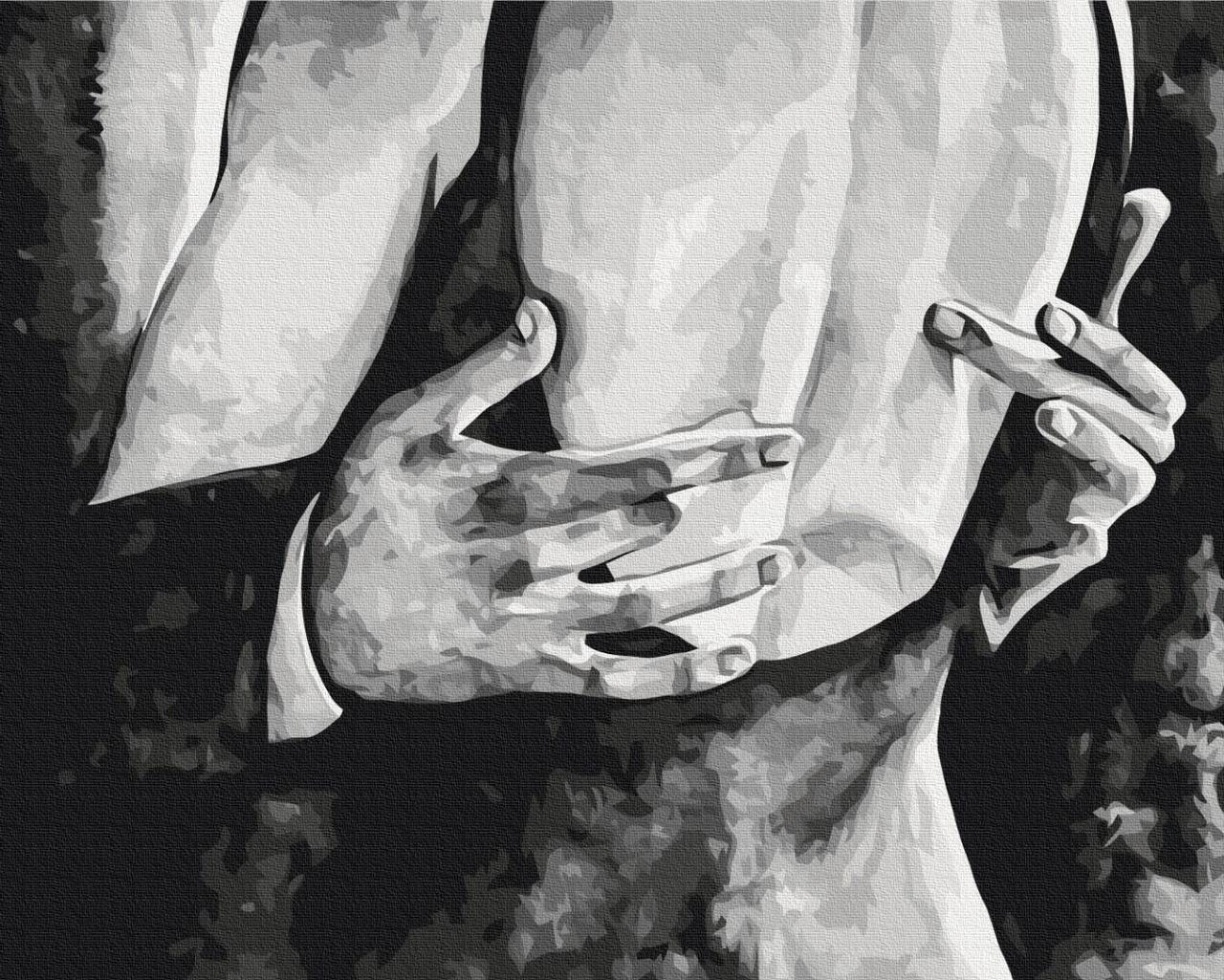 Картина за номерами Мова тіла 5 Anna Esthete, в термопакете 40*50см, ТМ Brushme, Україна, фото 1