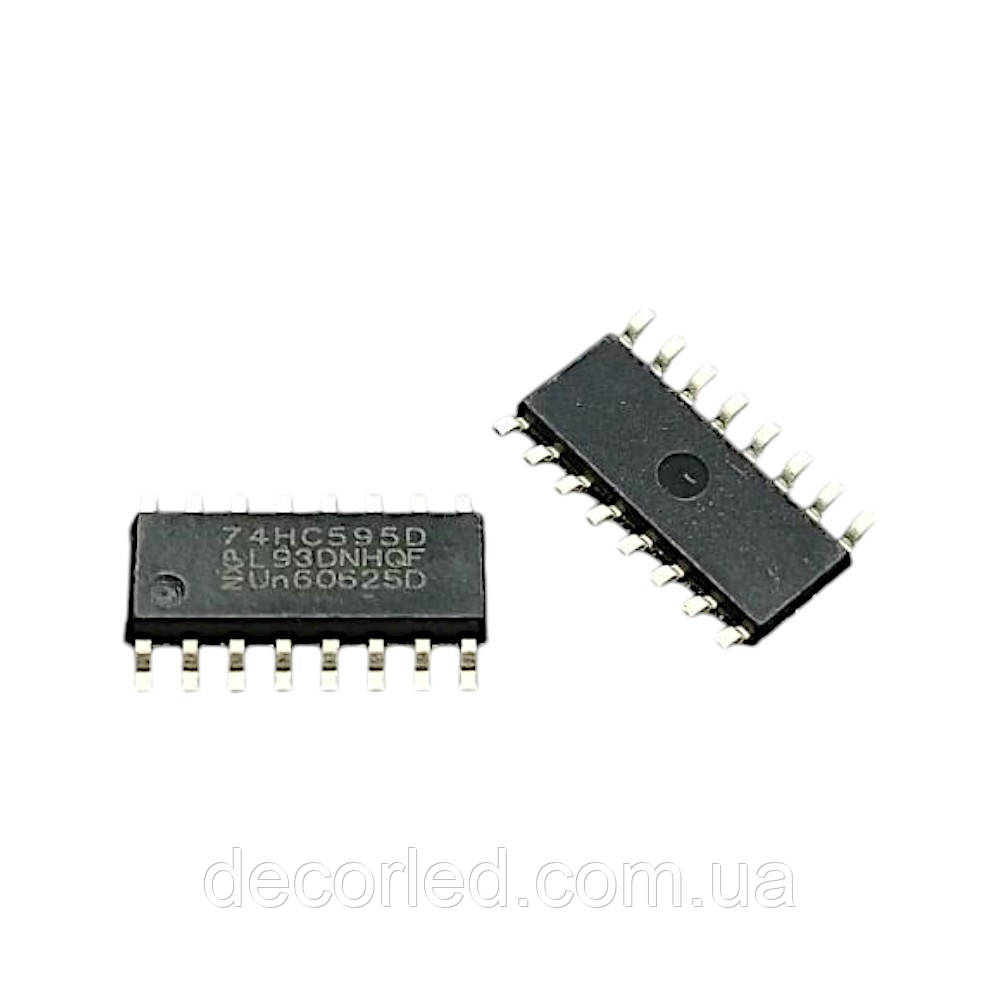 Мікросхема 74HC595D/NXP Semiconductors, фото 1