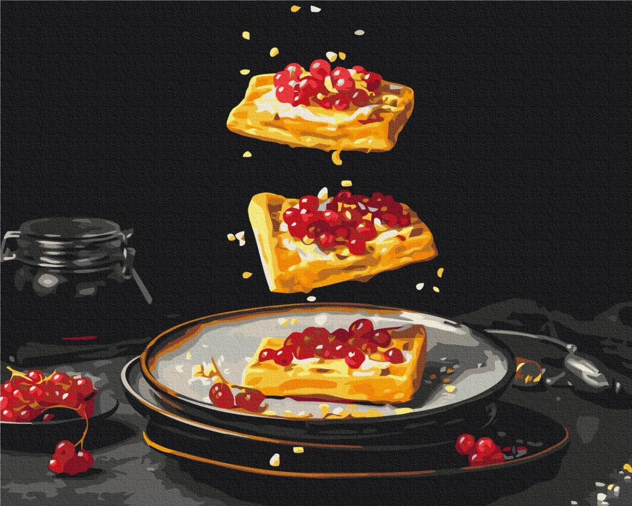 Картина за номерами Сніданок в деталях Halyna Vitiuk 40х50см, термопакет, ТМ Brushme, Україна, фото 1