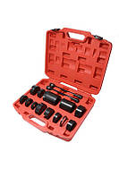 Набір інструментів для заміни сайлентблоків BENZ, BMW 17 предметів (W220,211,203 E31,32,34,38,39,53,60,65,66), в кейсі Forsage