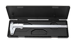 Штангенциркуль (0-250 мм, 0.02 мм; внутр. Ø, покликаний. Ø + глибиномер), в пластиковому футлярі Forsage F-5096P3