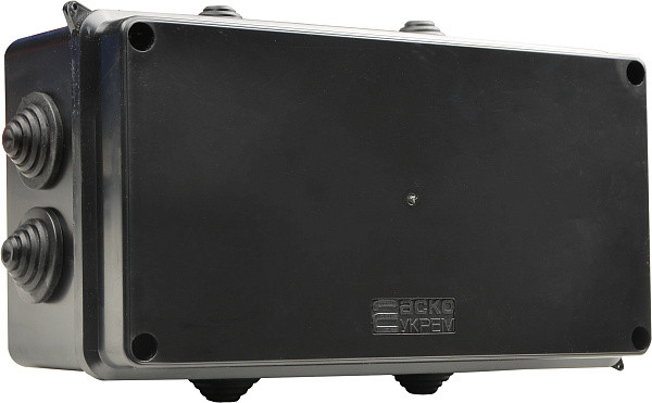 Розподільча коробка серії UAtmo Jet Black 200*100*70 (уп. 8шт) (A0150170038), фото 1