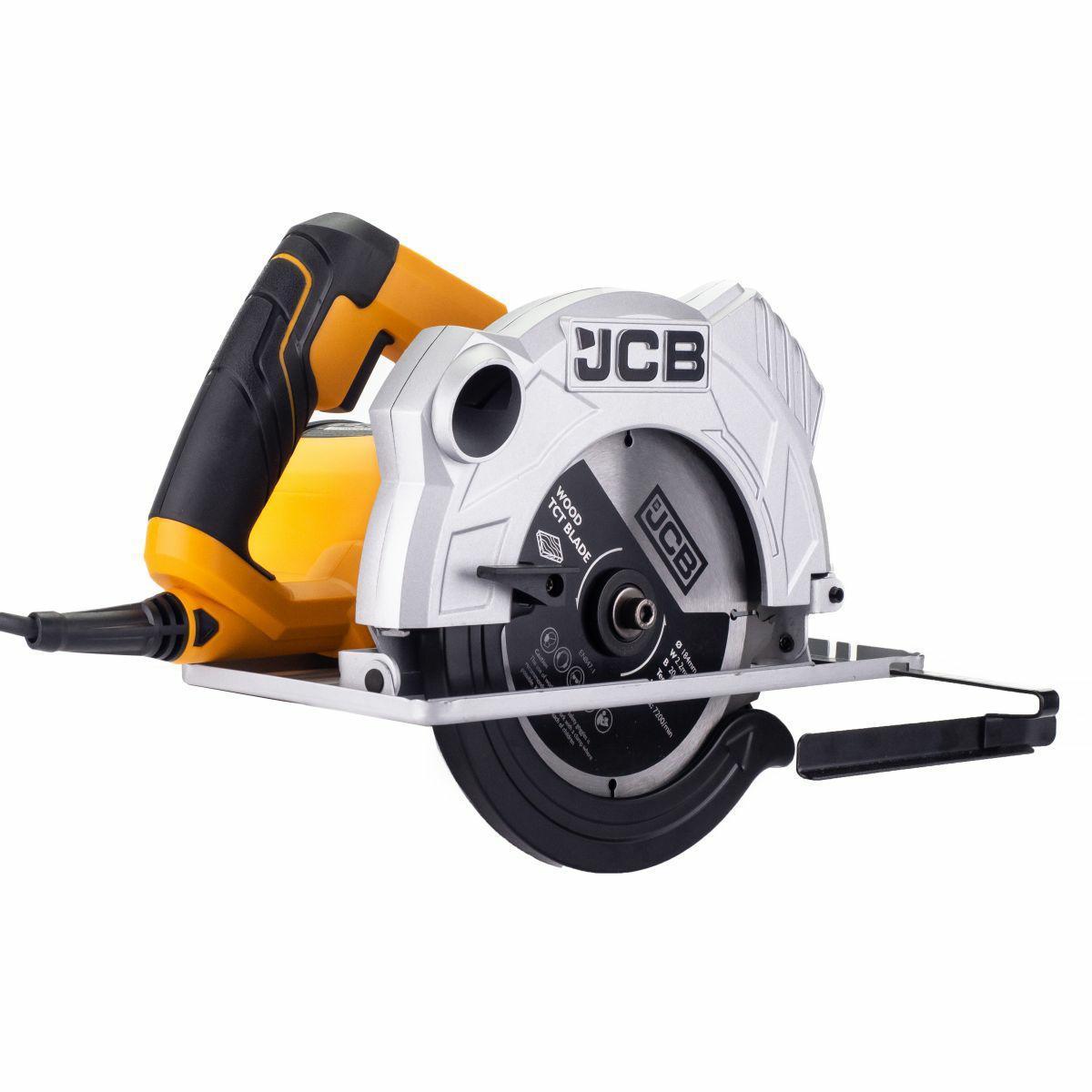 Пила циркулярна електрична (1500W, 5800 об/хв, діаметр диска 184 мм) JCB-CS1500-E