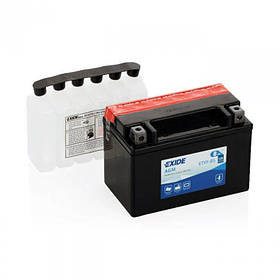 Мото акумулятор EXIDE moto AGM 12В 8Ач 120А(EN) L+ ETX9-BS (сухозаряджений)