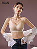 Бюстгальтер-топ WeiyeSi без кісточок Молочний, фото 8
