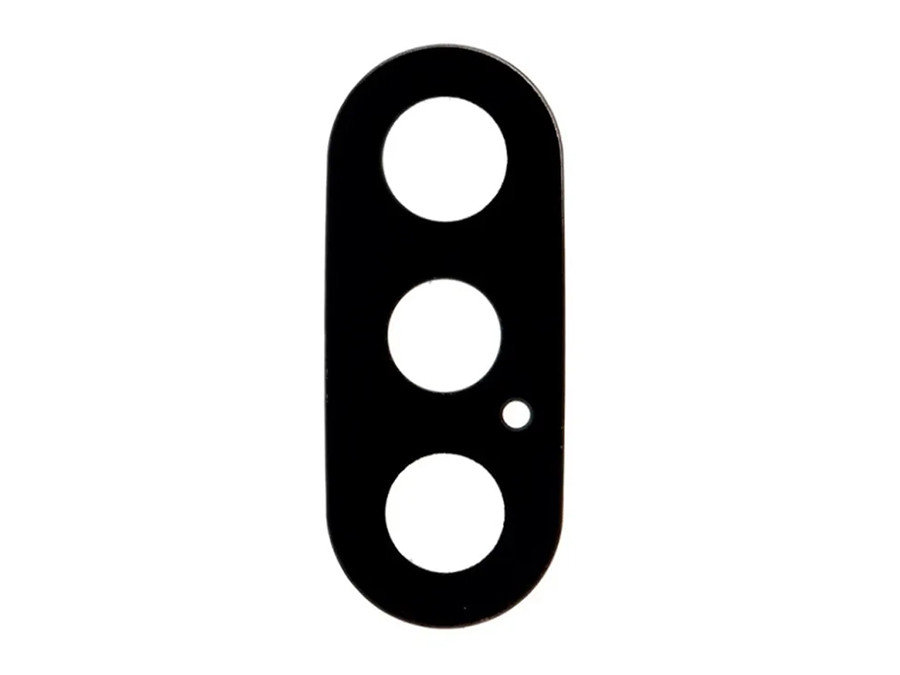 Скло камери для iPhone XS, iPhone XS Max Чорне (без кільця) оригінал (54), фото 1