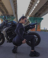 Жіночий комбінезон термо з імітацією Cartell чорний