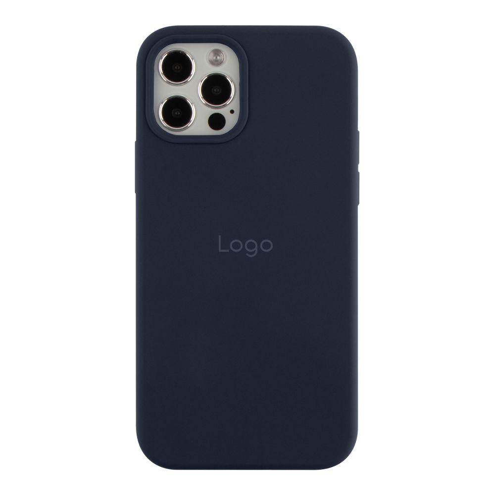 Чохол Silicone Case Full Size (AA) для iPhone 12 Pro Max Колір 08.Dark Blue, фото 1