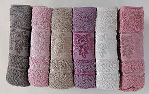 Махрові лицьові рушники «Luisa Sumbul» (6 шт.)