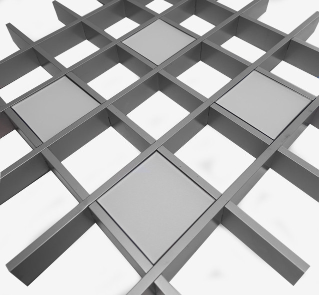 Система led світильників Грильято LIGHT CLUB Грільято 32Вт 4шт 6000К ячейка 100х100мм внутрішня 90х90мм LCD32Вт