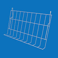 Полиця похила на сітку 50 мм, кут нахилу 70°