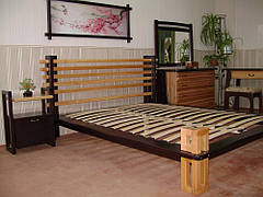 Дерев'яна тумбочка для спальні "Жаклін" від виробника, фото 3