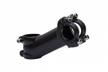 Винос керма для велосипеда AL 1-1/8" д.31,8мм, довжина 90 мм 25-30° чорн.