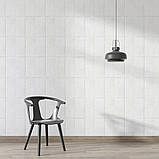 Самоклеющаяся 3D панель белая орнамент 19.6 м в рулоне 19600x700x3мм, фото 3