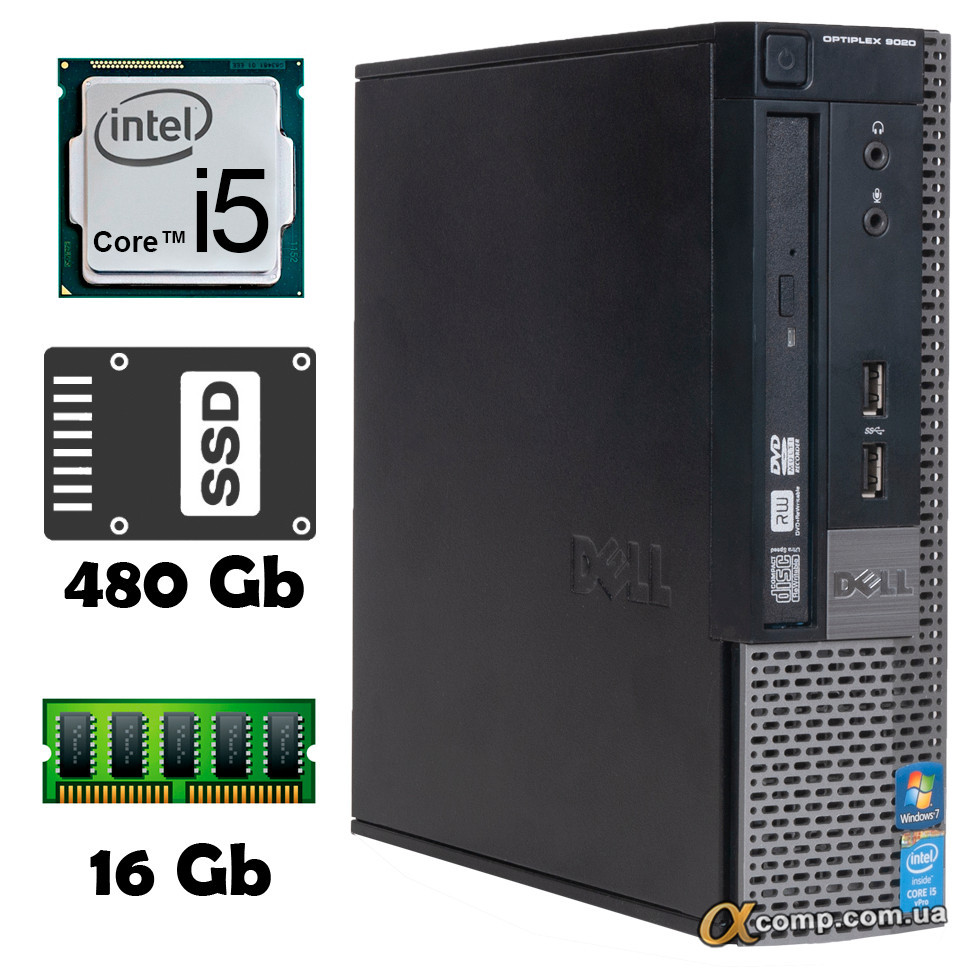 Dell 9020 (i5-4440 • 16Gb • ssd 480Gb) usff
