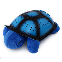 Ночник проектор Звездная черепаха с Usb и адаптером Голубой 5874-lido