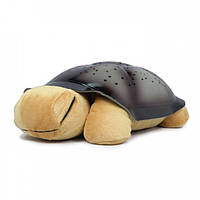 Ночник проектор Звездная черепаха с Usb и адаптером Бежевый 5874-lido